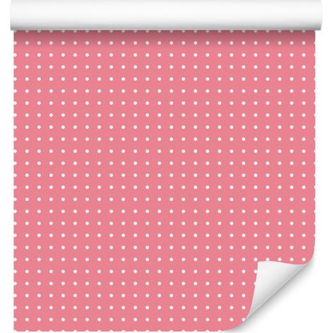 Papier peint à pois corail, motif corail en bas, pour salon et chambre, 50 x 1000 cm (1/5)