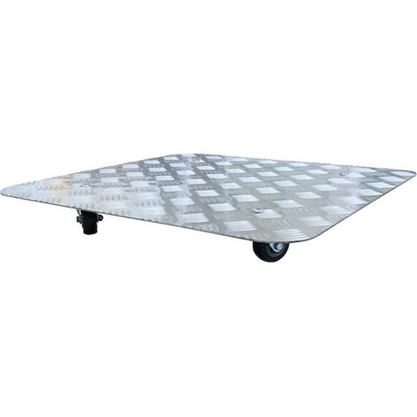 Topflappen - Aluminium - auf Rollen - 40x40 cm JANY FRANCE