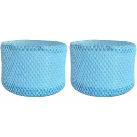 Set of 2 protective nets compatible with Mspa spa filter, net cover for Mspa 90 YMYNY pleated replacement filter (1/4)