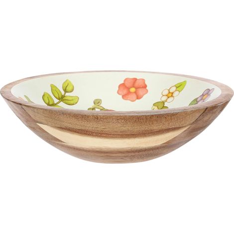 Bol en bois émaillé maxi
