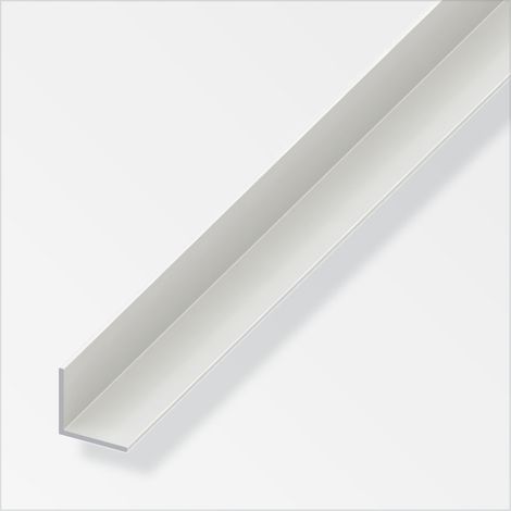 alfer Winkel Aluminium 2 m × 10 × 10 mm verkehrsweiß