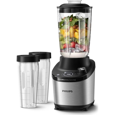 Blender électrique 1500 W – 2 L avec 2 Gourdes Tritan