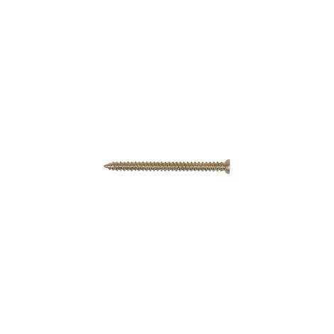 Ing Fixations – Vis à béton Tête fraisée 7.5mm x 92mm – Acier zingué C1022 – Torx T30 – Pour béton et brique – Boîte de 50 unités – A441100