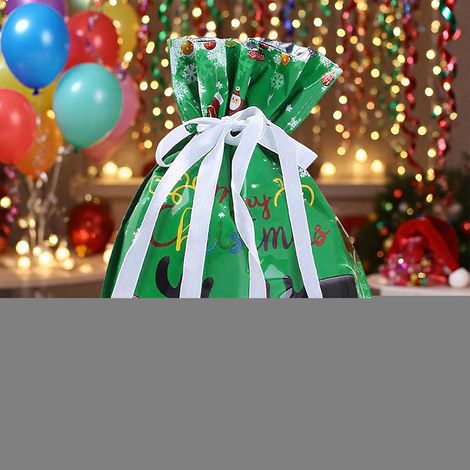 Sacs cadeaux de Noël - d'emballage pour bijoux , lot 8 Accessoires , décoration intérieure petits et