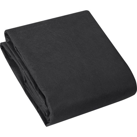 VEVOR Geotextile Non Tisse 4,6x6,1 m Toile de Paillage Anti-Mauvaises Herbes 136 g/m² Tissu deAllee Permeable Resistant a la Dechirure pour Systemes de Drainage, Amenagement Paysager, Couvre-sol, Noir