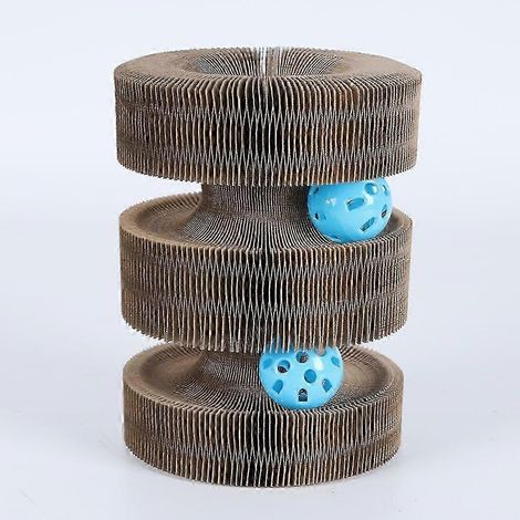 Kitty Curls Katzenkratzbaum, 2025 Neues wendbares Infinity Kitty Kurlz Spielzeug