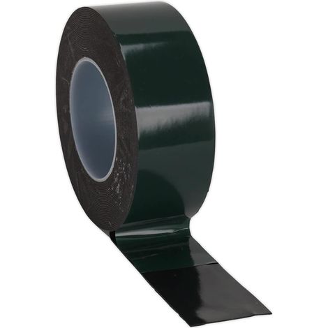 ruban mousse adhésif double face 50 mm x 10 Mtr Vert Dos