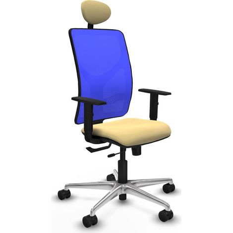 Chaise de bureau piqueras y crespo Motilla mousse 65 mm roulettes (1/2)