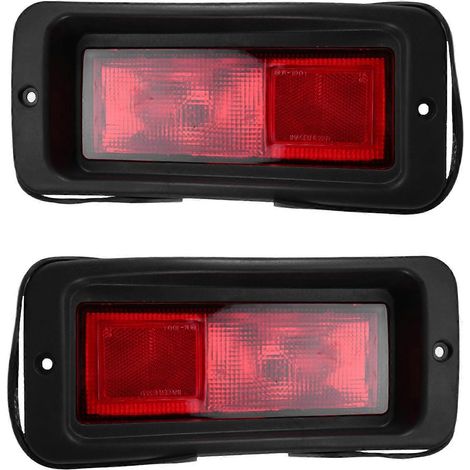 Auto Heckstoßstange Lichter Rücklicht Nebelschlussleuchte MR465018 MR465017 für Mitsubishi Pajero 2000-2008 (1/5)
