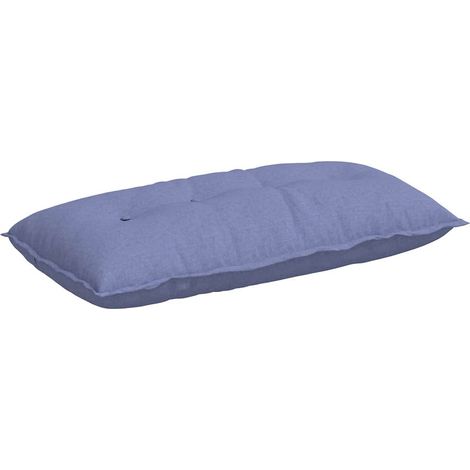 Coussin de Dos Bleu denim 100 x 19 x 50 cm tissu CFW75502 (1/5)