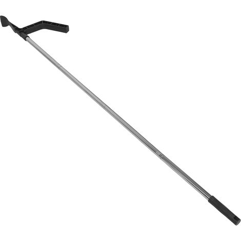 Pelle à Gouttière Démontable 1,6 M avec Manche Fileté, Outil de Nettoyage de Gouttières pour Enlever Feuilles et Débris, Cuillère de Nettoyage Polyvalente pour Entretien Toiture (1/5)