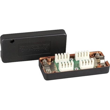 EFB Elektronik 37596.1 Boîtier de connexion Adapté pour: CAT 3, CAT 4, CAT 5, CAT 5e, CAT 6, CAT 6a, CAT 6a (câble brut (1/2)