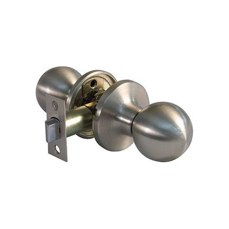 Bouton de marchepied rond chromé mat mod. 611 11129 ami