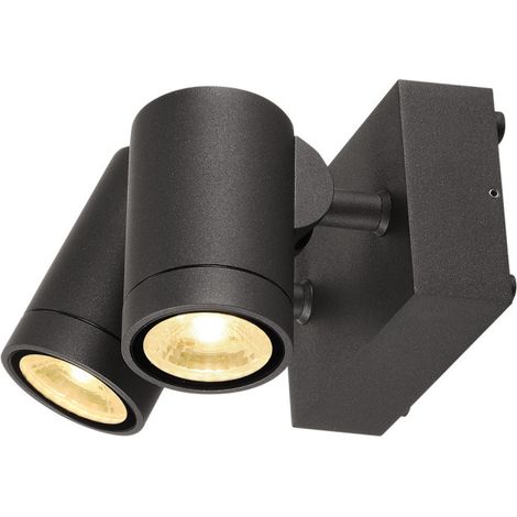 Applique HELIA double gris 2x8W LED 3000K - SLV - 233255 (1/3)