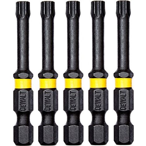 PUNTA A IMPATTO DEWALT T27x50 /5pz. TORSIONE A IMPATTO ESTREMA (1/3)