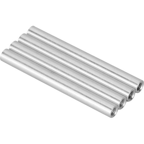 Lot de 4 entretoises rondes en aluminium, support d'extension, filetage femelle, accessoires pour robots M4x0,7 mm (1/5)