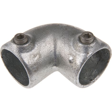 Rs Pro – Connecteur 2 voies – Profilé Type 2 en fonte – Ø 42.4mm – Pour systèmes de rampes à angles 90° – Applications variées