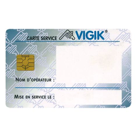 Carte de service-permet la programme DS centrales - COMELIT - CARTSERV