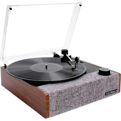 Victrola Eastwood II giradischi noce Bluetooth