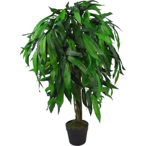 100cm Leaf Design UK Artificial Realistic Mango Plant / Tree