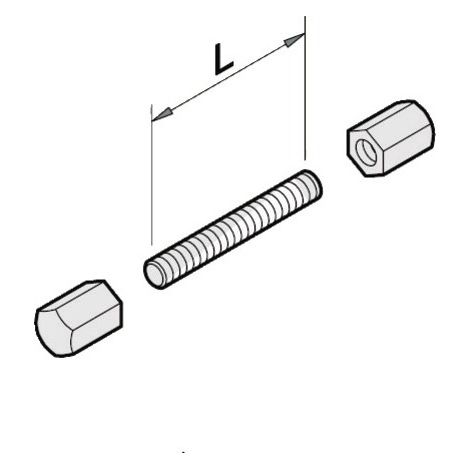 La Croisée DS Maniglia in alluminio design moderno (1/2)