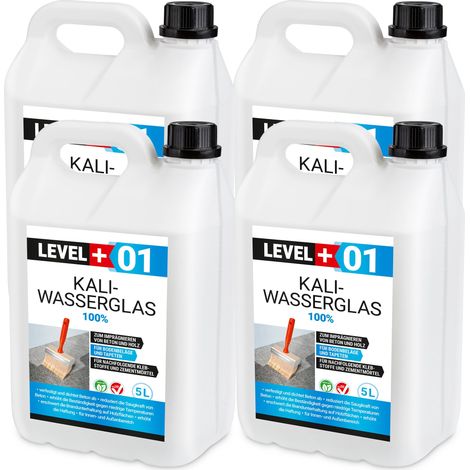 LEVEL+ Kaliwasserglas Unverdünnt Grundierung L+01 - 20L (1/5)