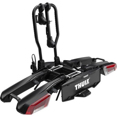 portabici da gancio traino thule "easyfold 3" 2 biciclette