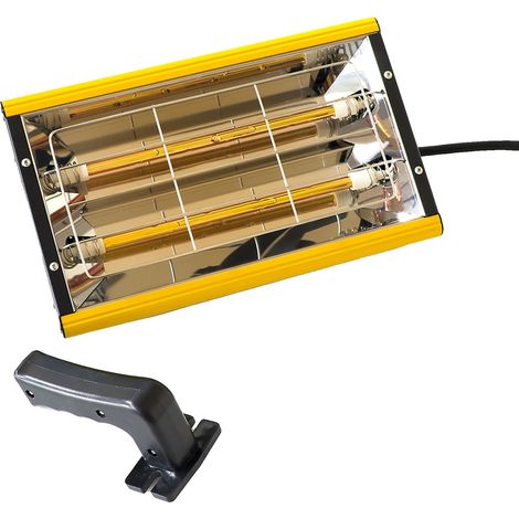 Lampe de durcissement de peinture infrarouge, séchage efficace, fonctionnement convivial, DT-SC-002 2000W, 220V UE (1/2)