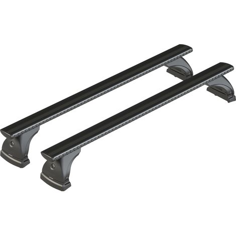 Silenzio Black, set completo barre portatutto in alluminio - M - Evos ST - C179