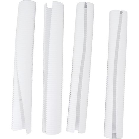Protection de tronc d'arbre en plastique, tube de protection pour écorce, protège les plantes des cerfs, lapins, chats, rongeurs et tondeuses à gazon (4 pièces) (1/5)