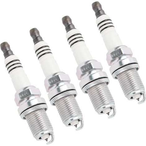 4 Bougies d'allumage BKR8EIX 2668 Iridium Longue Durée, Kit Remplacement Système Allumage Compatible Audi A3 8P, A4 B7, A5 B8/B8.5 (1/5)