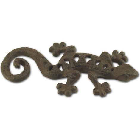Signes Grimalt Figures de figure animale  Lagarto Animal Gray 9x17x2cm 46286