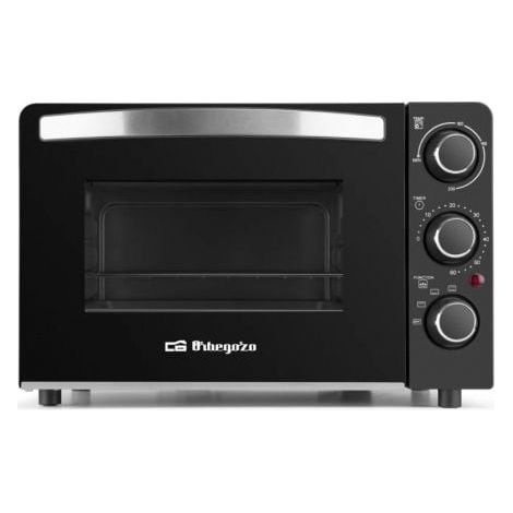 Horno Eléctrico Orbegozo HCC 5015, capacidad 15 litros, 1300 W, Negro