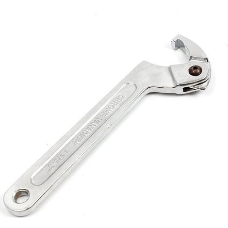 Llaves de pasador articuladas ajustables para tuercas ranuradas de 32 a 76 mm (1/5)