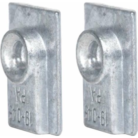 2x Passe fil tête débroussailleuse Générique Jardin Parc Entretien Œillet Réparation, aluminium tête universelle (1/2)
