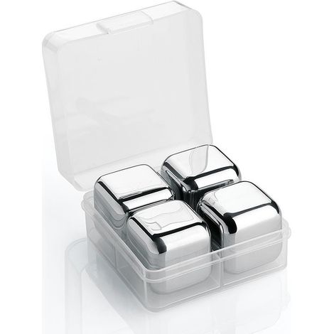 Cilio Kühlwürfel STEEL - 4er Set (1/4)