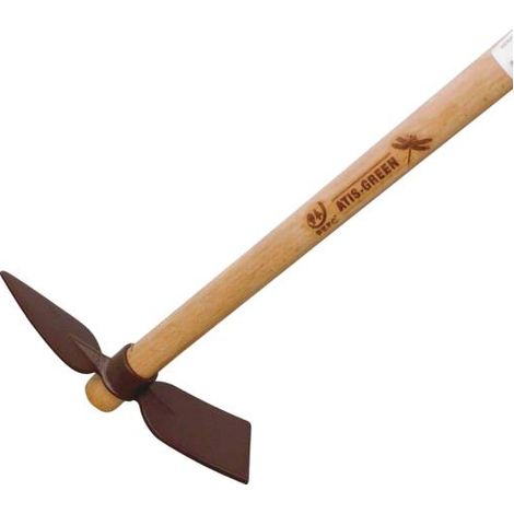 Serfouette Forgée Atis Green Outil De Jardin Polyvalent Pour Désherber Et Aérer Le Sol. - Jardinor