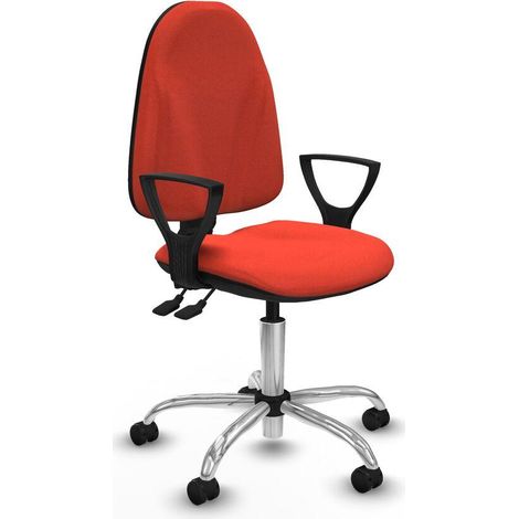 Piqueras y Crespo Algarra Chaise de bureau orange foncé