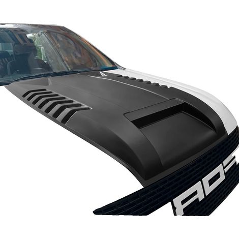 Cubierta de toma de aire del capó, material ABS, compatible con Ford Ranger 2012-2014, toma de aire del capó (1/2)