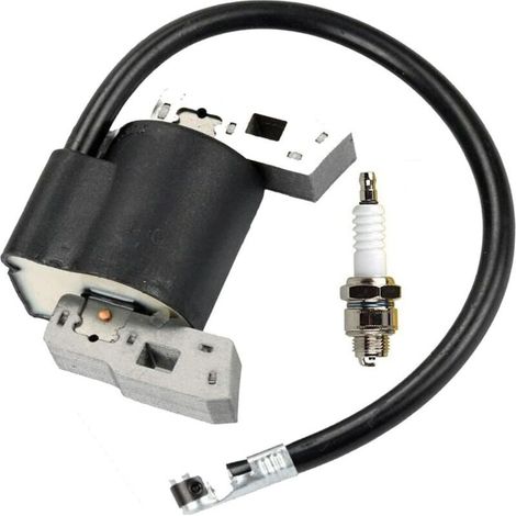 Pack bobine d'allumage haute tension adapté pour 397358 298316 395491 697037 avec bougie d'allumage (1/4)