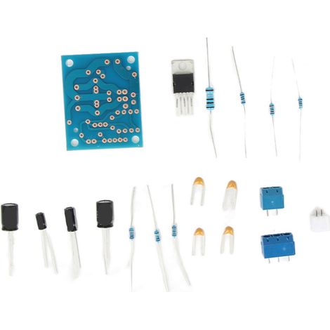 Kit fai da te LM1875T, scheda amplificatore di potenza audio HiFi monocanale da 20 W (1/5)