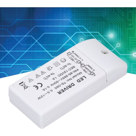 Alimentation LED étanche IP67 pour éclairage intérieur et extérieur, transformateur 85‑265V (1/5)