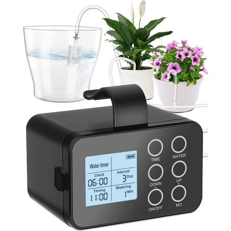 Système D'Arrosage Automatique,15 Pots,Facile À Utiliser,2600mAh (1/5)
