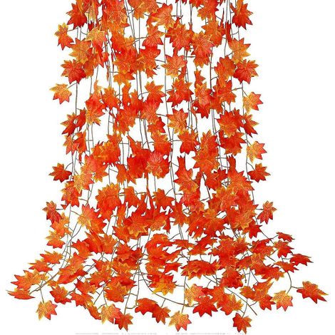 Guirlande de 12 feuilles d'automne (1/5)