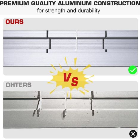 Boîte à onglets de 13,5 cm en alliage d'aluminium robuste, coupe précise à 45°, 90° et 135°, pour métal, artisanat, bois, plastique, HT0417