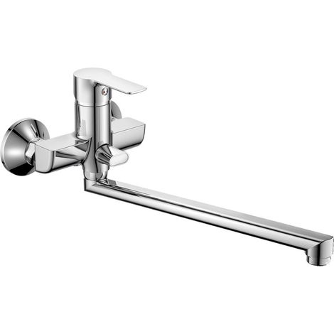 Bruckner Baron - Miscelatore per vasca da bagno, passo 100 mm, cromo 612.035.1 (1/5)