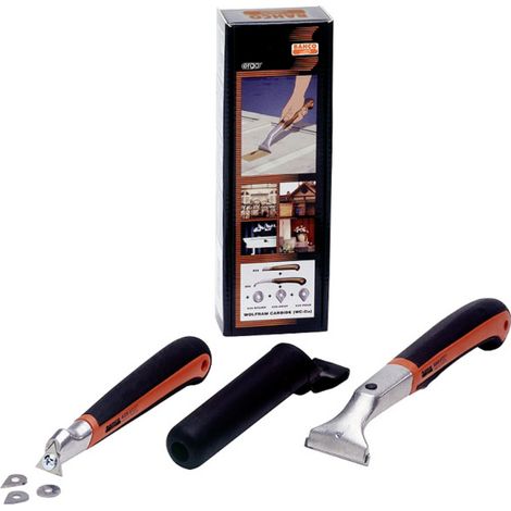 Bahco Ergo Farbschaber Set 25 mm / 50 mm + Ersatzklingen 5 teilig SCRAPER-SET2 (1/3)