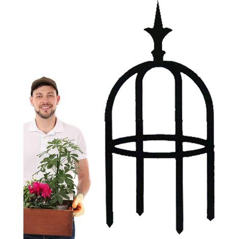 Rankgitter für Kletterpflanzen im Freien Universelles wetterbeständiges Metall Gartentopfpflanzen Unterstützung für Gemüsereben Rose Clematis Gurke Morning Glories Mandevilla (1/5)