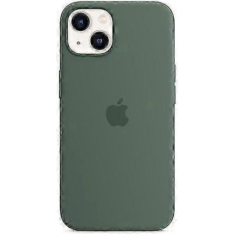 Silikon-Handyhülle für iPhone 13 (Eukalyptus) (1/2)
