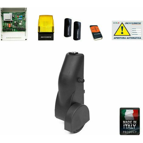 Kit Automazione Cancello A Mono Anta Battente Destro Con Ruota Esterno